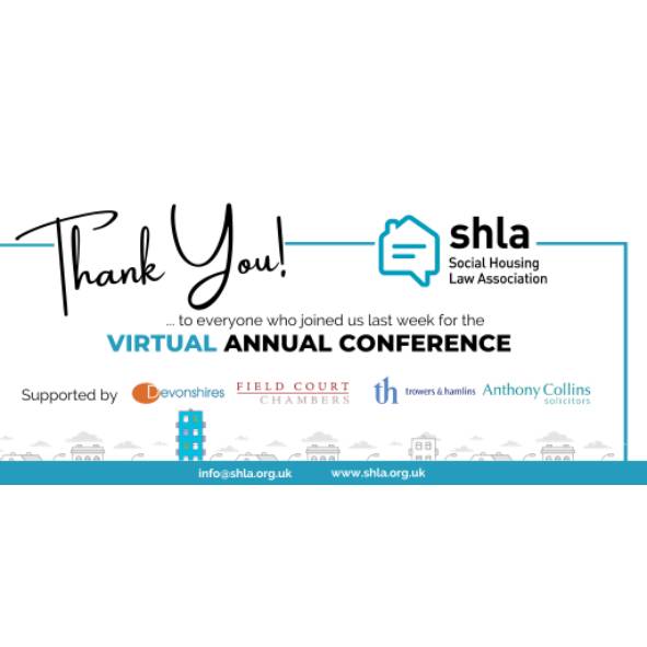 THANK YOU FOR ATTENDING THE SHLA VIRTUAL ANNUAL CONFERENCE